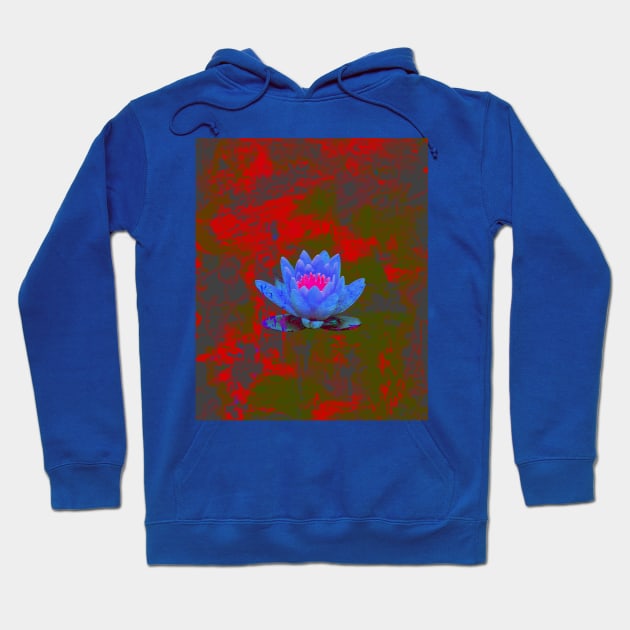 Lotus in red Hoodie by aa.designs.pro@gmail.com